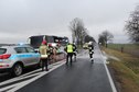 Pożar autokaru w Makowiskach. Na szczęście nikomu nic się nie stało
